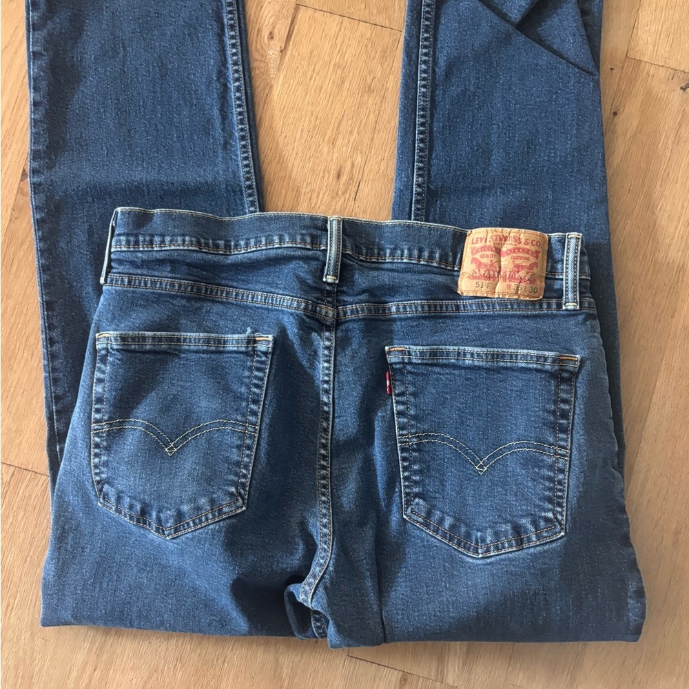 Levi's Men's Blue classic Jeans. 36/30 - Picture 3 of 5